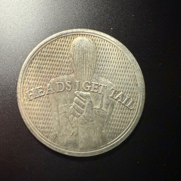 Heads or Tails Challenge coin Talisman - Picture 2 of 4